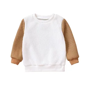 Waffle Pullover | Hazelnut