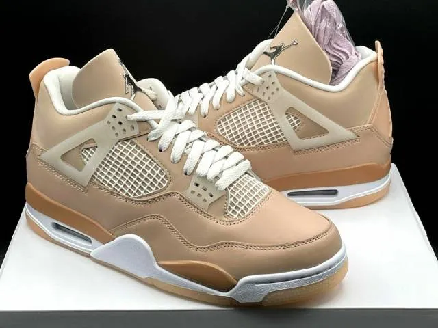 WMNS Nike Air Jordan 4 IV Retro Shimmer 6-12 Bronze Ecli...