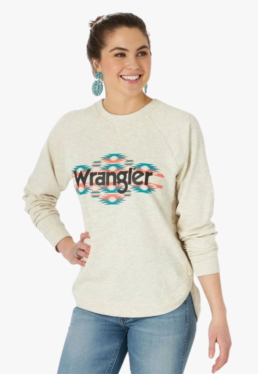 Wrangler Womens Retro Punchy Pullover