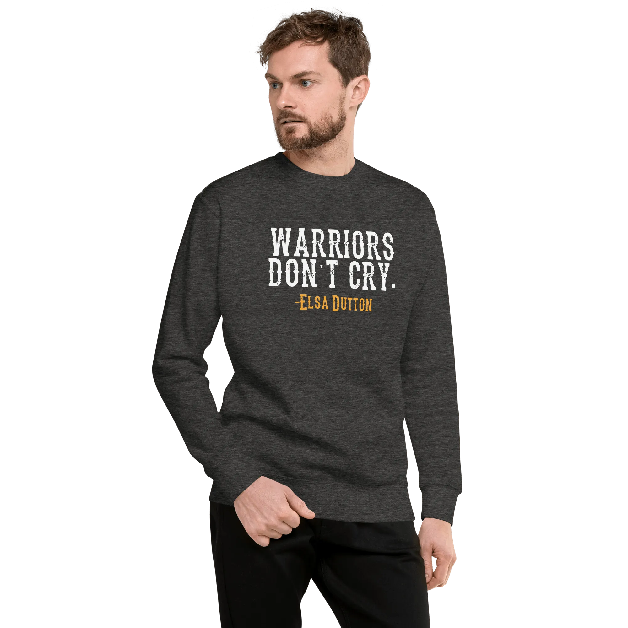 Yellowstone 1883 Warriors Don't Cry Unisex Fleece Pullover